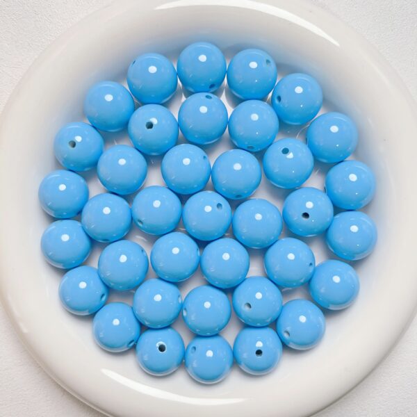 oly-b837566a0b90f3481b3aa5bd4a0c8c5d Wholesale Acrylic Baking Varnish Shiny Blue Round Loose Beads for DIY Phone Chain Keychain Making Fashion Accessory Craft Supply