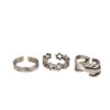 oly-b8a1a5cf81bc2f34ebab48dac97ba1af Wholesale Women S 3 Piece Vintage Hexagram Roman Numerals Open Ring Set Retro Hip Hop Midi Rings Gift Boutique Alloy Jewelry Accessory