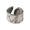 oly-b8f6bf8624dd6997f0006f89c82d3668 Wholesale Antique Silver Coin Ring Adjustable Open Retro Western Style Unisex Chic Jewelry Accessory Boutique Resale