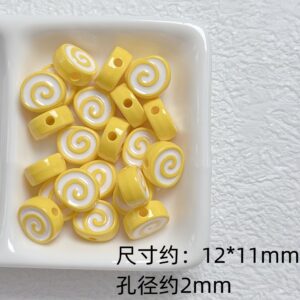 17-yellow / See pictures for size (sold by the piece)
