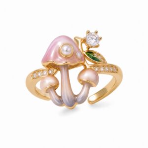 Three mushroom ring