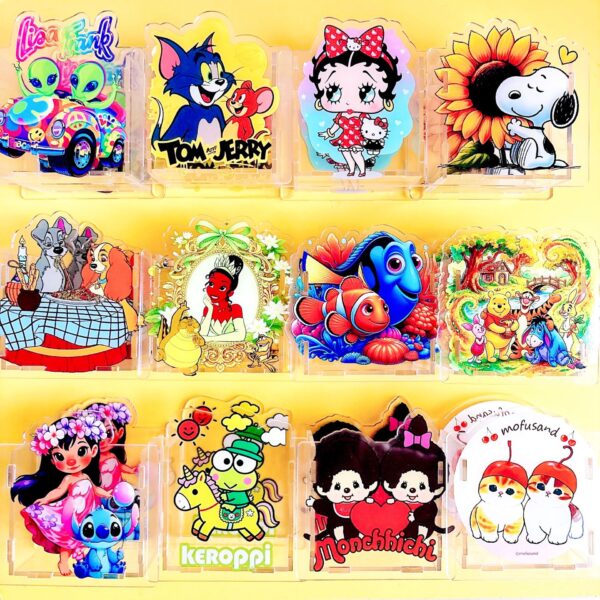 oly-b9c4c860227b8792a5d1417fdf4af731 Wholesale Modern Acrylic Pen Holder Desk Organizer Cute Character Design Home Office Decor Boutique Gift OLY Exclusive
