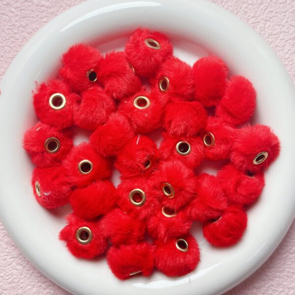 oly-ba575086e8c97e5aa172c402ec54bee0 Wholesale Soft Faux Fur Pom Pom Beads Fashion Jewelry Accessory for DIY Phone Charm Party Gift Boutique Resale