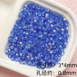 03-dark blue / 4mm (100 pieces/pack)