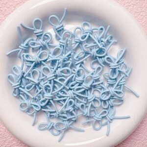 08-light blue / The size is about 25*18mm, the hole diameter is about 2mm (sold by piece)