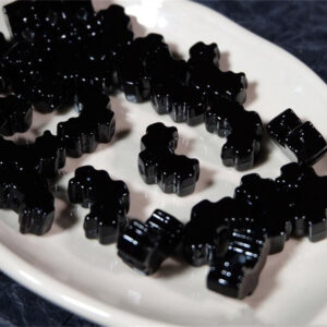 24-inner core-Black / Heart frame 30 * 26mm, inner core 20 * 14mm (sold by piece)