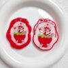 oly-ba6ed1f7109f1ebbd340f68e9e22ec2a Wholesale Acrylic Cute Cartoon Strawberry Girl Printed Shape Beads for DIY Phone Charm Bag Pendant Jewelry Making Supplies