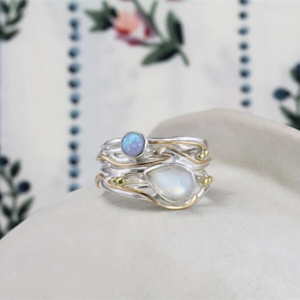 oly-babb643b2e99632582ca15120278d6fa Wholesale Electroplated Alloy Geometric Hollow Bohemian Women S Ring Vintage Style Fashion Jewelry Gift For Everyday Wear
