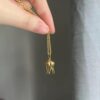 Wholesale Summer Beach Octopus Jellyfish Pendant Necklace Baroque Natural Pearl Copper Chain Stylish Fashion Jewelry Accessory For Gift
