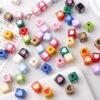 oly-bb09d98e443786869e1382503612f271 Wholesale Stylish Oil Drip Love Cube Acrylic Beads Baked Paint Finish DIY Jewelry Accessory for Phone Charms Keychains