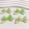 oly-bb4fff3cfa63a69b5245001c25458740 Wholesale Starry Glow 3D Bow Acrylic Beads Electroplated DIY Phone Charm Keychain Jewelry Accessory Gift