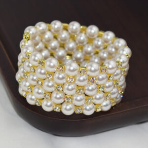 SL-1016-5 Row Gold 8mm