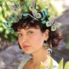 Wholesale Alloy Retro Hollow Butterfly Moon Star Earrings For Women Stylish Jewelry Accessory Party Everyday Gift