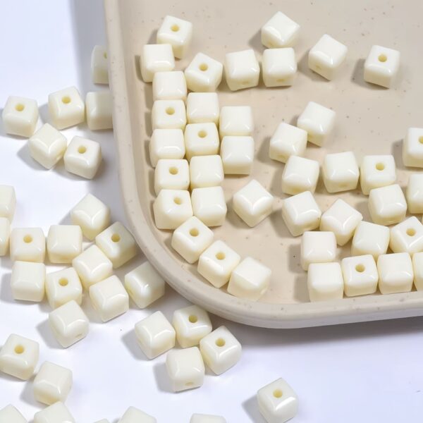 oly-bbc4c756ca8deae1815887320b144f5d Wholesale Acrylic Glow in the Dark Square Loose Beads for DIY Jewelry Bag Charm Keychain Accessories