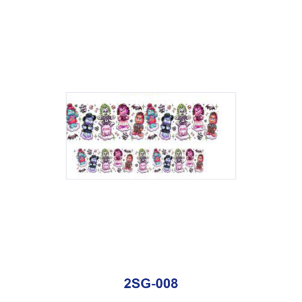oly-bc67d2ced22926f684a3cdf03a35517a Wholesale 8pcs Fashion Portrait Cute Doll Pattern 3oz Cup Stickers Wrap OLY Exclusive