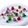 oly-bc84bc612c21f3ba1fa1000e011ea63d Wholesale Stylish Earth Angel Acrylic Beads for DIY Phone Charms Jewelry Making Electroplated Disco Beads Craft Gift