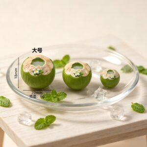 Green Summer Coconut - Large