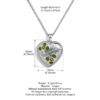 oly-bcfc622d3bae741e8b752a82cf277c24 Wholesale Vintage Heart Locket Necklace Stainless Steel Engraved Floral Design Chic Gift For Everyday Wear
