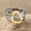 Wholesale Retro Silver Heart Shape Ring Women S Alloy Jewelry Casual Party Gift Fashion Accessory
