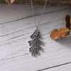 oly-bd11b713b3e4224281c363a939f68395 Wholesale Vintage Oak Leaf Pendant Necklace Ancient Silver Tone Jewelry Accessory For Boutique Resale