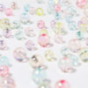 Wholesale Trendy Acrylic Colorful AB Round Beads for DIY Jewelry Making Phone Charm Necklace Bracelet