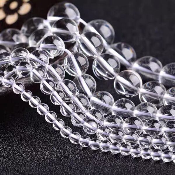 oly-bd7f7293bf14095ee8078c99509845c9 Wholesale Acrylic Transparent Round Loose Beads 6mm DIY Jewelry Supply for Bracelet Necklace Bag Charm Phone Accessory