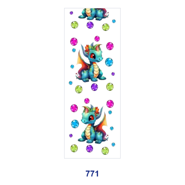 oly-bdbcb8ce43a839c0575dae58c587eda9 Wholesale 2/8/16pcs Fantasy Dragon & Animal Cowgirl Art Print Pen and Bookmark Stickers UV DTF Wraps OLY Exclusive