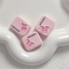 Wholesale Trendy Acrylic Playing Card Straight Hole Loose Beads DIY Phone Charm Keychain Craft Supply Mixed Colors