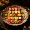 Wholesale Half-Cut Fruit Resin Charms DIY Phone Case Keychain Decorative Fashion Accessory Boutique Gift