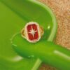 oly-be42fa06b15ecb6cc03ea5acb05dd56d Wholesale Copper Red Bohemian Star Tarot Ring Adjustable Size Fashion Accessory
