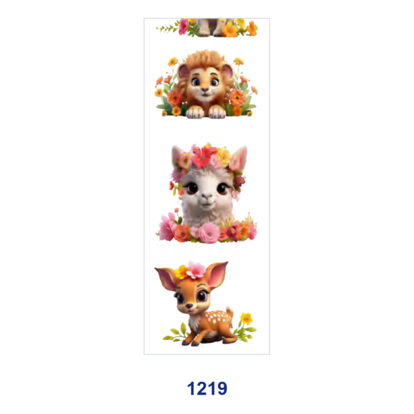 Wholesale 2/8/16pcs Summer Fruit Retro Rainbow Cute Floral Baby Animal Faith Text Print Pen and Bookmark Stickers UV DTF Wraps
