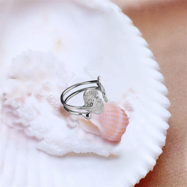 oly-be99fec6a489998b5e52bdb73cb81160 Wholesale Zinc Alloy Antique Silver Chinese Style Ginkgo Leaf Open Ring Chic Unisex Fashion Jewelry Accessory