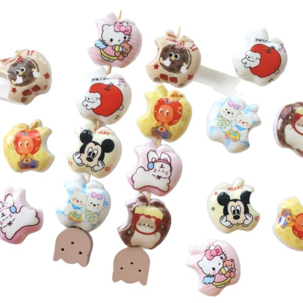 oly-beb3d299cd818e079c4eda617e92ab83 Wholesale Cute Star Man Acrylic Beads DIY Necklace Phone Chain Jewelry Accessory Gift Resale OLY Exclusive