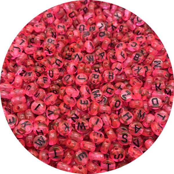 oly-bf137191760d41c18c3d365c05642674 Wholesale Colorful Acrylic English Letter Beads, Flat Round Plastic Resin Loose Beads for DIY Jewelry Making, Fashion Accessory Gift