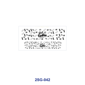 2SG-042 / 8pcs / 16*7cm