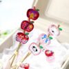 oly-bffd4fea0224f5ab0ee96e96e18a817c Wholesale Cute Hand-Painted 3D Acrylic Loose Beads for DIY Jewelry Making, Necklace & Bag Charm