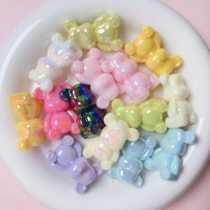 A182-10-Solid Color Mix / The size is about 24*34mm, the aperture is about 2.8mm