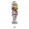 Wholesale 2/8/16pcs Cartoon Character Sports Element & Pet Art Print Pen and Bookmark Stickers UV DTF Wraps OLY Exclusive