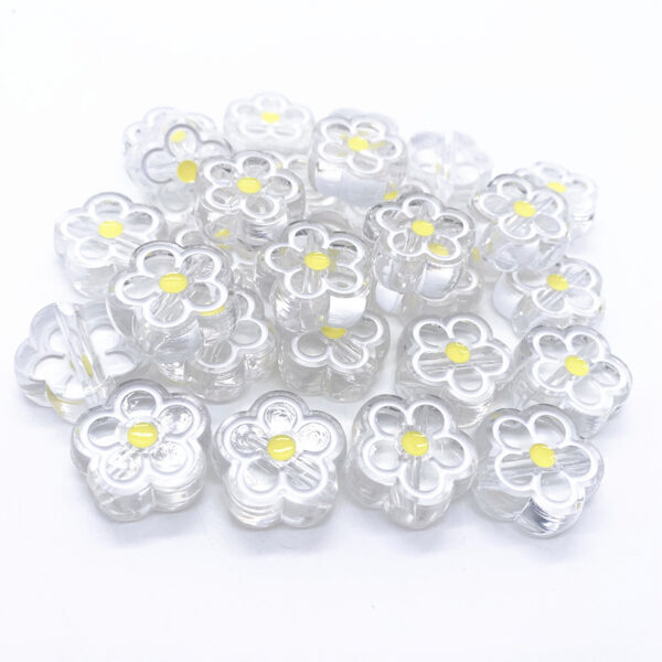 oly-c0e6dfdad97dada9791c94ddb4653cf7 Wholesale Trendy Acrylic Flower Drip Oil Loose Beads for DIY Phone Case and Jewelry Making Fashion Accessory for Everyday Wear and Resale