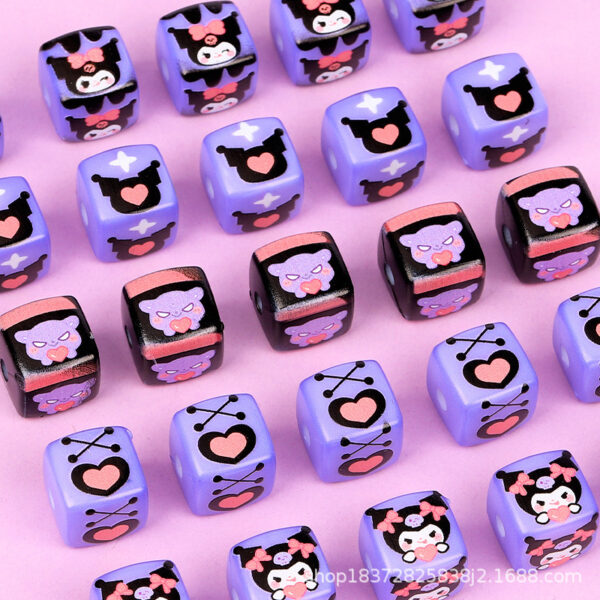 oly-c10f820262613bbc3d037a063efbcf82 Wholesale Dark Witch Purple Acrylic Loose Beads for DIY Phone Charms Car Hanging Craft Accessories