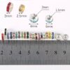 Wholesale Artificial Crystal Purple Wheel Spacer Beads Electroplated DIY Jewelry Accessory for Bracelet Necklace Gift