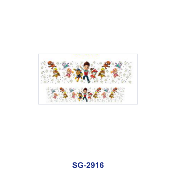 Wholesale 8pcs Multi style Figure Sunflower Text Pattern 3oz Cup Stickers Wrap OLY Exclusive