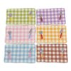oly-c23565d8f42d39abe3b0bf9e611c16d6 Wholesale Resin Blue Striped Grid Miniature Tray Plate for DIY Jewelry Accessory Fridge Magnet and Miniature Scene Decor