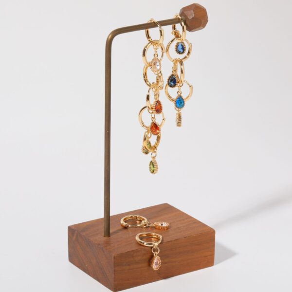 oly-c25e50a4389067a6d6ba4cdf2d7ad311 Wholesale Stylish Drop Earrings For Women Zodiac Birthstone Design Copper Jewelry Accessory For Party And Everyday Wear