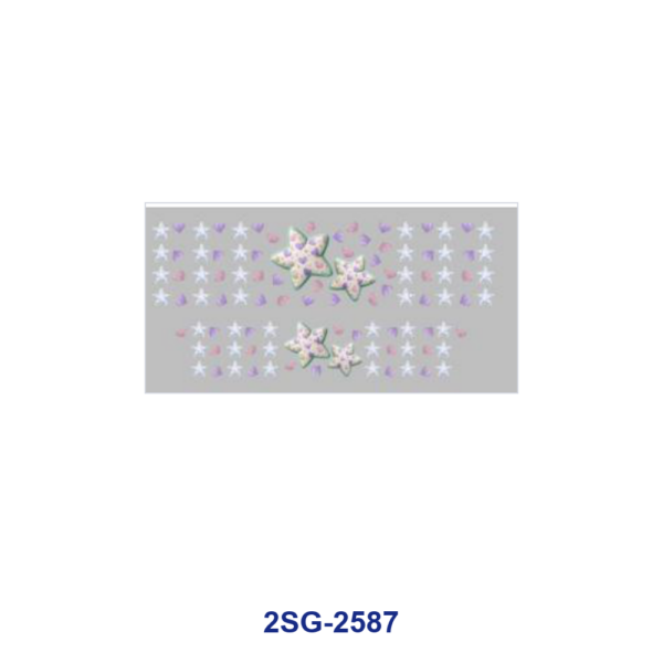 Wholesale 8pcs Plaid Star Pastel Star Print 3oz Cup Stickers Wrap OLY Exclusive