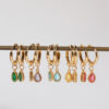 oly-c275547adc35befdce1b0855bd471b5b Wholesale Stylish Drop Earrings For Women Zodiac Birthstone Design Copper Jewelry Accessory For Party And Everyday Wear