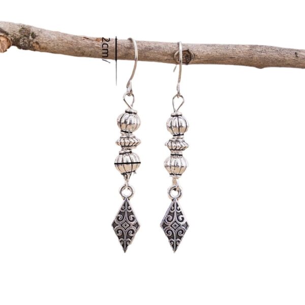 Wholesale Retro Bohemian Pendant Earrings Geometric Design Boutique Resale Women S Jewelry
