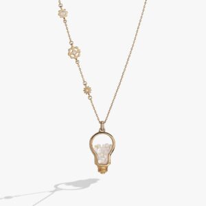 Light bulb necklace