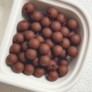 18-dark coffee / 6mm (sold by pack, 100 pcs/pack)