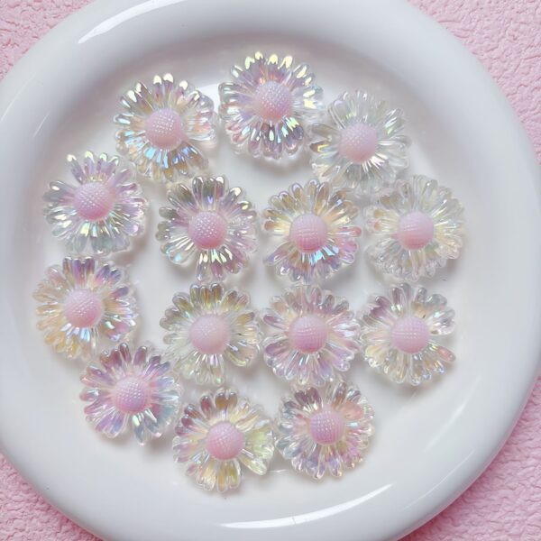 oly-c3b596f3469b320a9dcf2001b161b15a Wholesale Chic Acrylic Loose Beads, Light Purple UV Coated, DIY Phone Charm Keychain Craft Supply for Boutique Resale